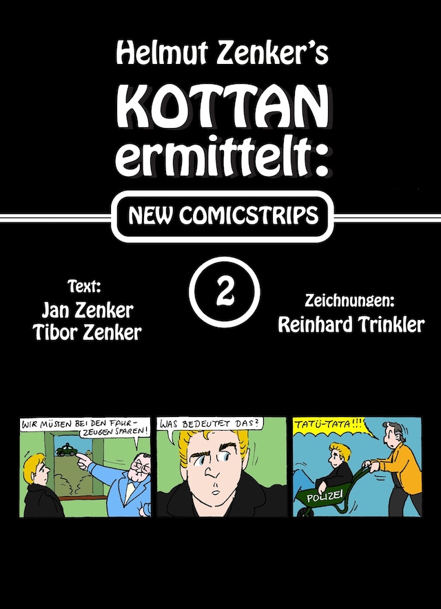 Portada de libro para Kottan ermittelt: New Comicstrips 2