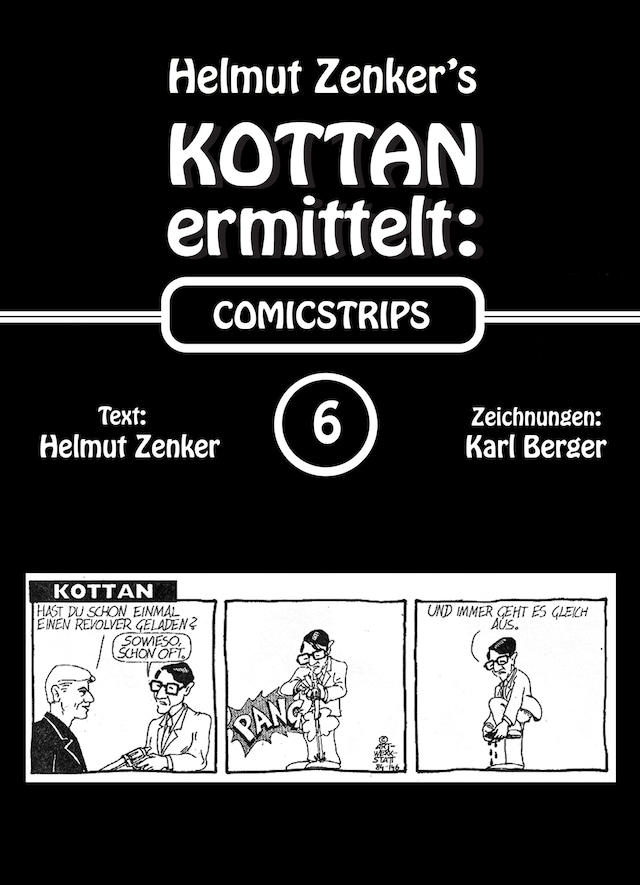 Book cover for Kottan ermittelt: Comicstrips 6