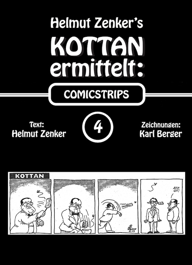 Okładka książki dla Kottan ermittelt: Comicstrips 4