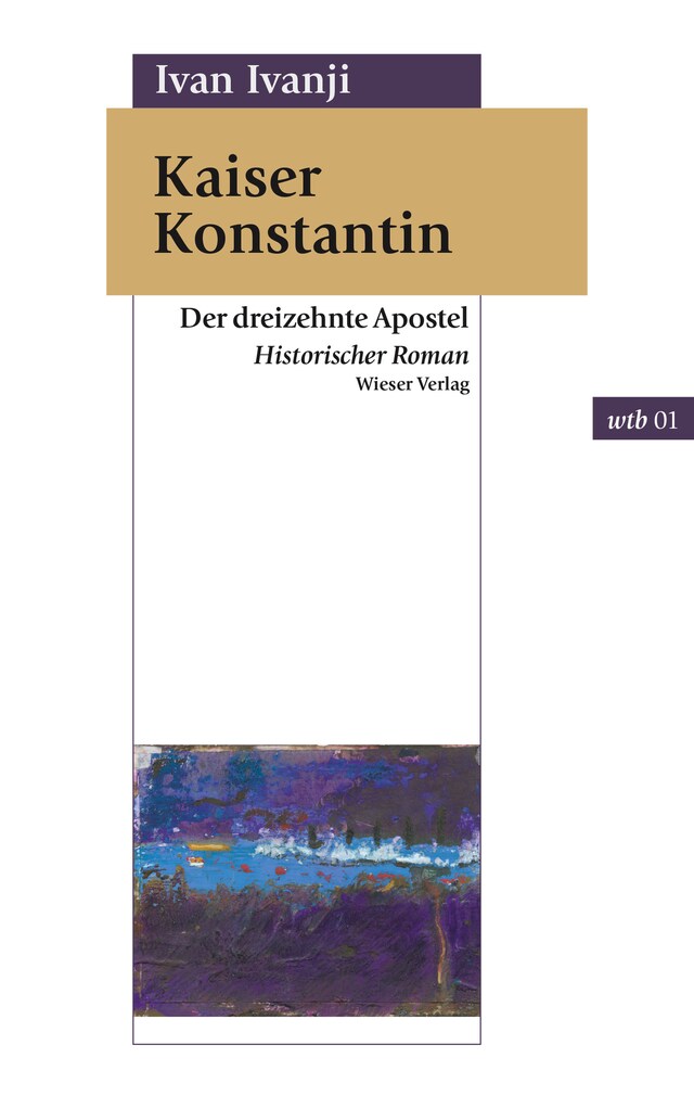 Kirjankansi teokselle Kaiser Konstantin