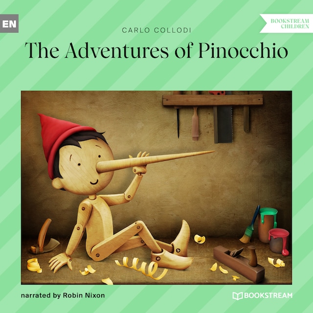 Bogomslag for The Adventures of Pinocchio (Unabridged)