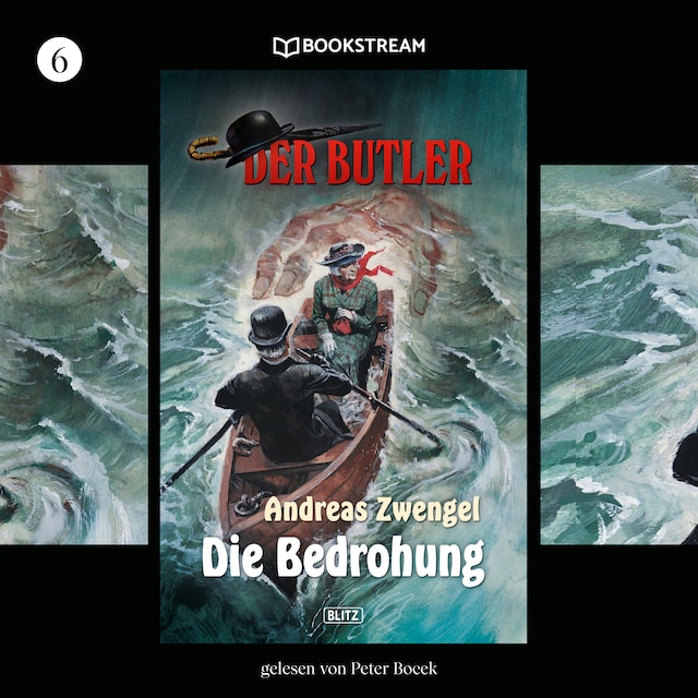 Book cover for Die Bedrohung - Der Butler, Folge 6 (Ungekürzt)