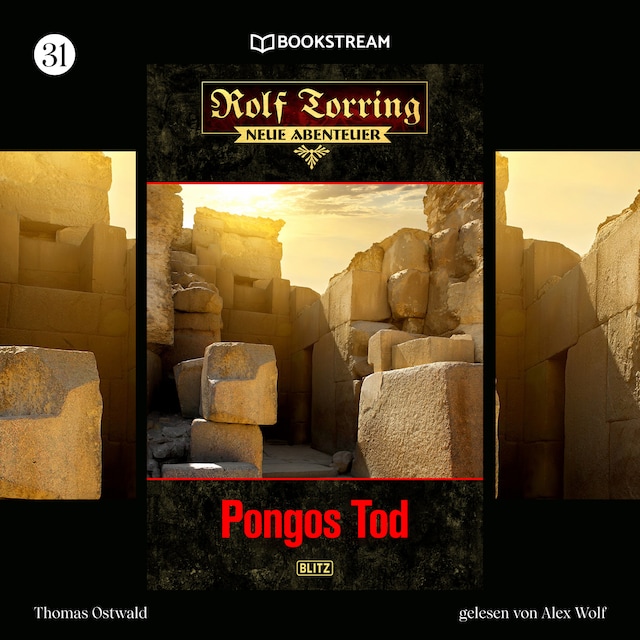 Book cover for Pongos Tod - Rolf Torring - Neue Abenteuer, Folge 31 (Ungekürzt)