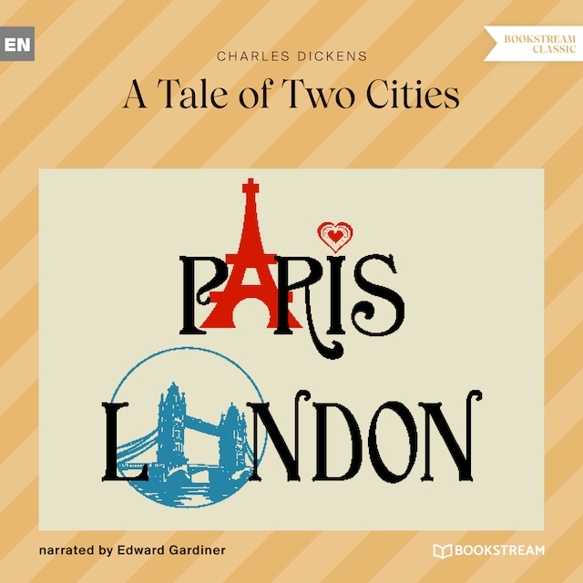 Bokomslag for A Tale of Two Cities (Unabridged)