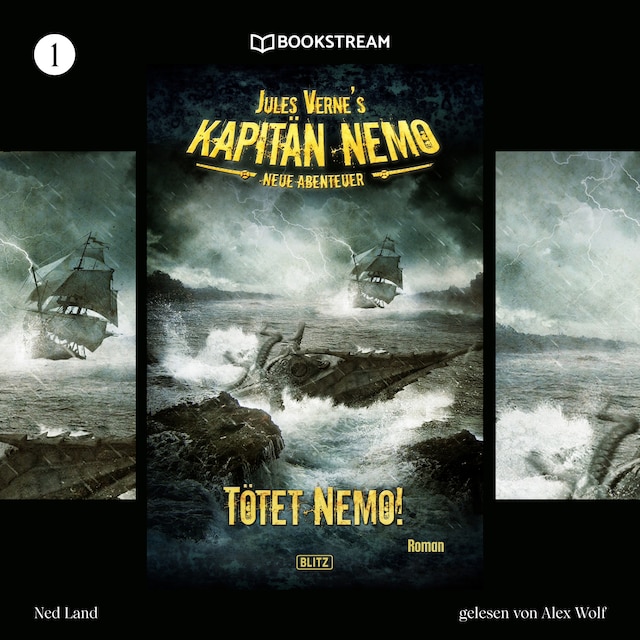 Book cover for Tötet Nemo! - Jules Vernes Kapitän Nemo - Neue Abenteuer, Folge 1 (Ungekürzt)