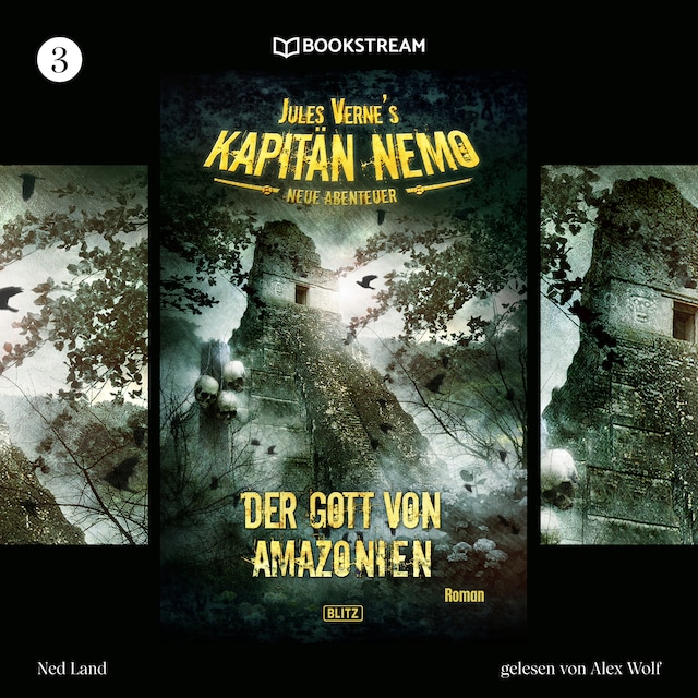Boekomslag van Der Gott von Amazonien - Jules Vernes Kapitän Nemo - Neue Abenteuer, Folge 3 (Ungekürzt)