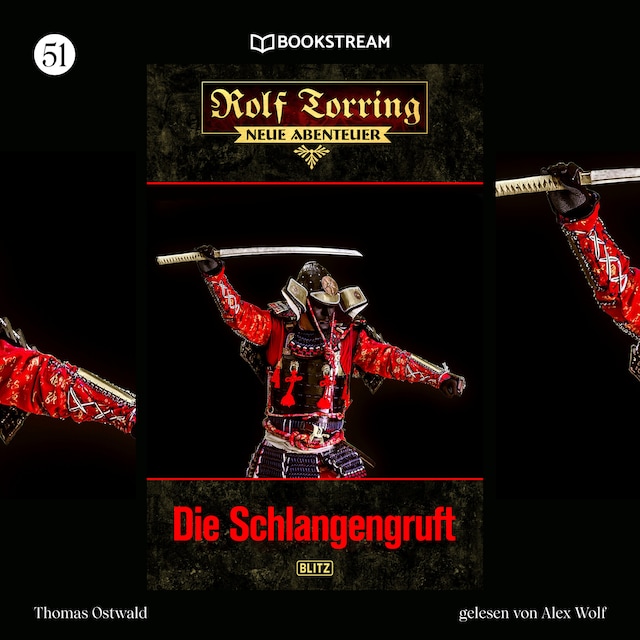 Book cover for Die Schlangengruft - Rolf Torring - Neue Abenteuer, Folge 51 (Ungekürzt)