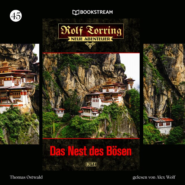 Book cover for Das Nest des Bösen - Rolf Torring - Neue Abenteuer, Folge 45 (Ungekürzt)