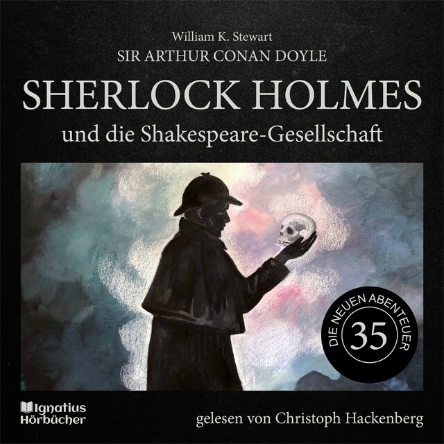 Okładka książki dla Sherlock Holmes und die Shakespeare-Gesellschaft (Die neuen Abenteuer, Folge 35)