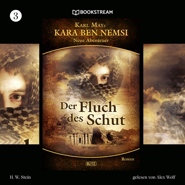 Book cover for Der Fluch des Schut - Kara Ben Nemsi - Neue Abenteuer, Folge 3 (Ungekürzt)