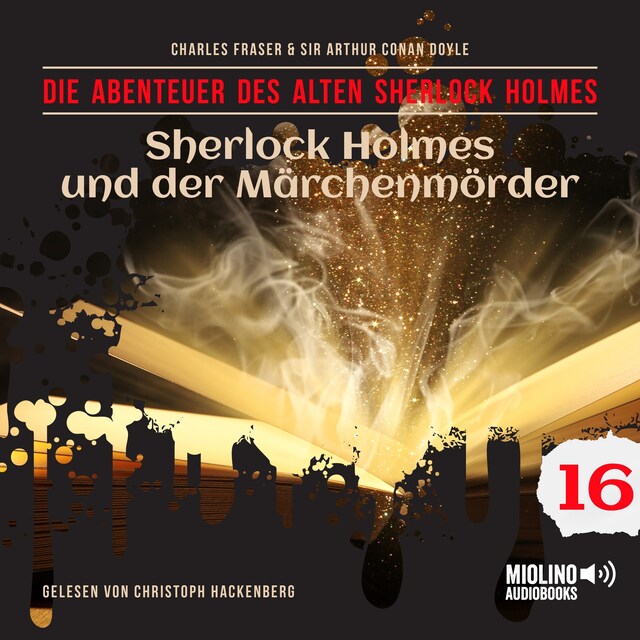 Buchcover für Sherlock Holmes und der Märchenmörder (Die Abenteuer des alten Sherlock Holmes, Folge 16)