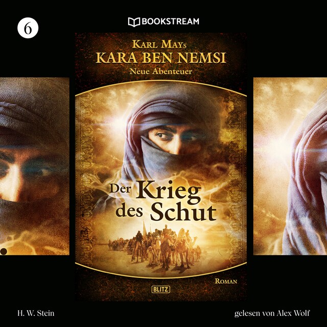Kirjankansi teokselle Der Krieg des Schut - Kara Ben Nemsi - Neue Abenteuer, Folge 6 (Ungekürzt)