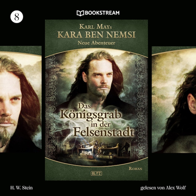 Book cover for Das Königsgrab in der Felsenstadt - Kara Ben Nemsi - Neue Abenteuer, Folge 8 (Ungekürzt)