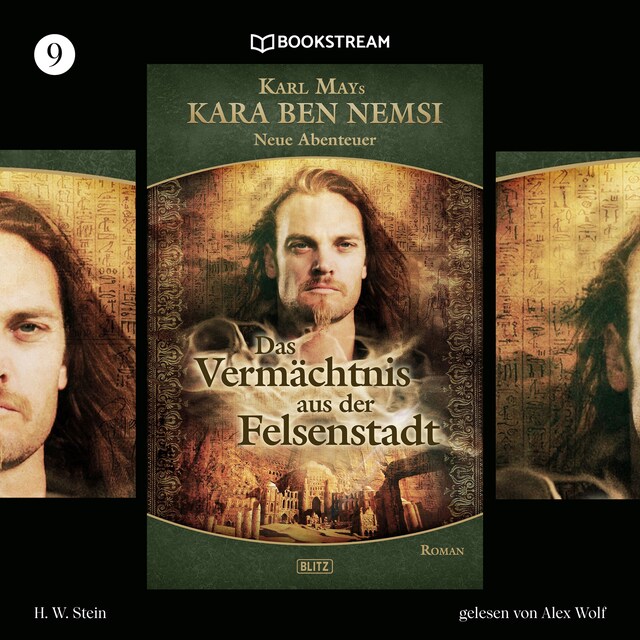 Kara Ben Nemsi - Neue Abenteuer, Folge 9: Das Vermächtnis aus der Felsenstadt Buchcover für Kara Ben Nemsi - Neue Abenteuer, Folge 9: Das Vermächtnis aus der Felsenstadt
