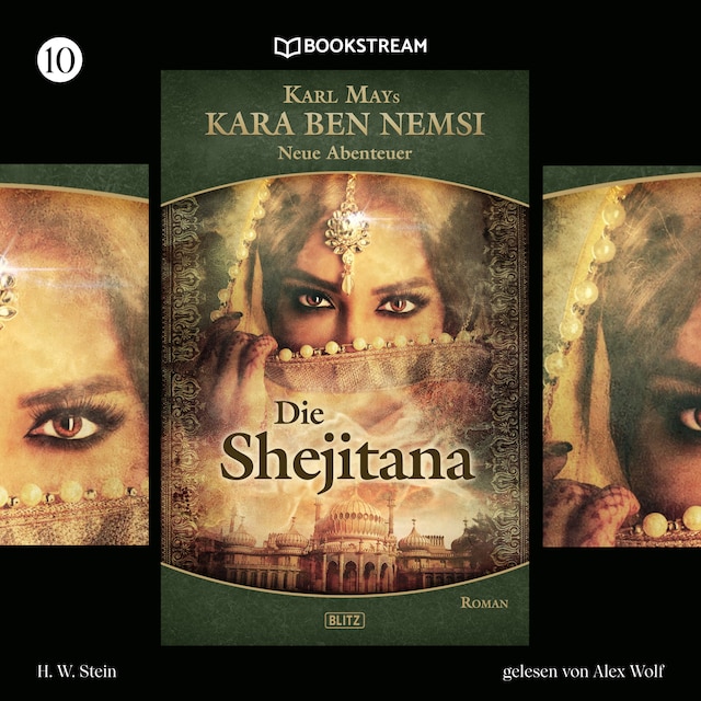 Book cover for Die Shejitana - Kara Ben Nemsi - Neue Abenteuer, Folge 10 (Ungekürzt)