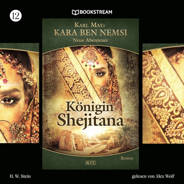 Book cover for Königin Shejitana - Kara Ben Nemsi - Neue Abenteuer, Folge 12 (Ungekürzt)