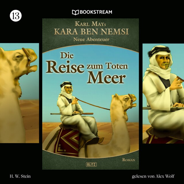 Book cover for Die Reise zum Toten Meer - Kara Ben Nemsi - Neue Abenteuer, Folge 13 (Ungekürzt)