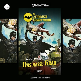 Die Schwarze Fledermaus, Folge 14: Das nasse Grab als Hörbuch