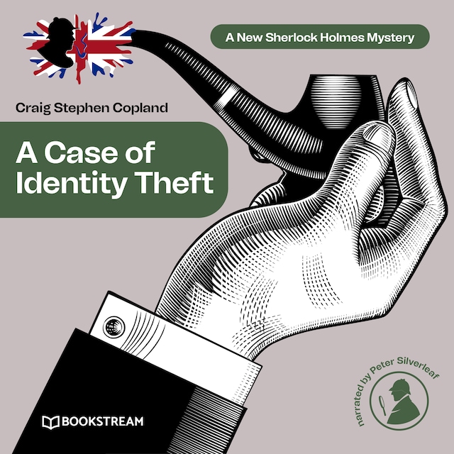 Boekomslag van A Case of Identity Theft - A New Sherlock Holmes Mystery, Episode 5 (Unabridged)
