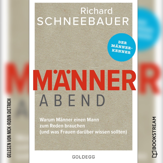 Book cover for Männerabend - Warum Männer einen Mann zum Reden brauchen - und was Frauen darüber wissen sollten (Ungekürzt)