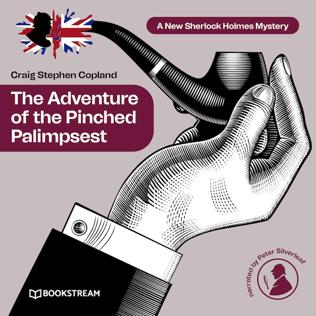Boekomslag van The Adventure of the Pinched Palimpsest - A New Sherlock Holmes Mystery, Episode 37 (Unabridged)