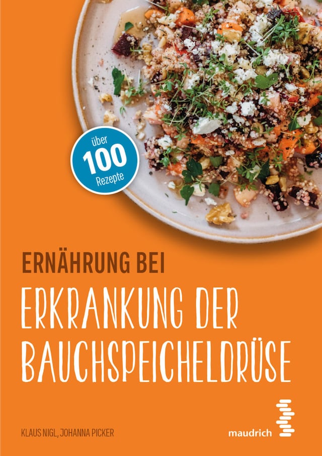 Buchcover für Ernährung bei Erkrankung der Bauchspeicheldrüse