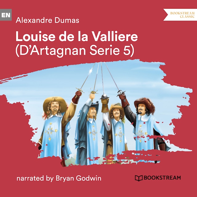 Okładka książki dla Louise de la Vallière - D'Artagnan Series, Vol. 5 (Unabridged)