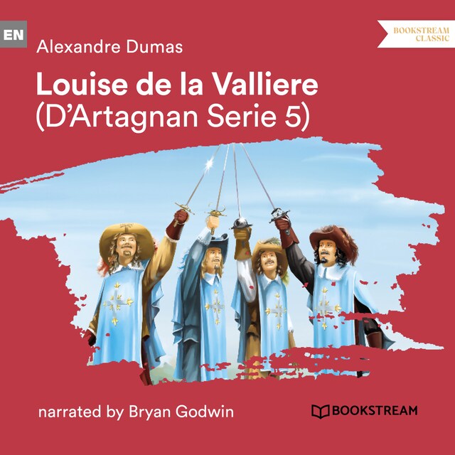 Couverture de livre pour Louise de la Vallière - D'Artagnan Series, Vol. 5 (Unabridged)