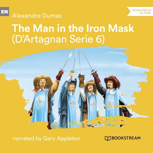 Bokomslag for The Man in the Iron Mask - D'Artagnan Series, Vol. 6 (Unabridged)