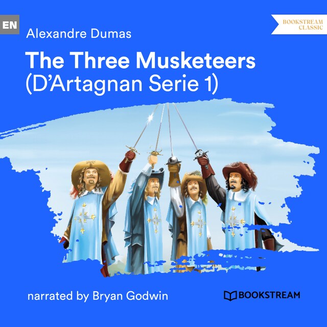 Book cover for The Three Musketeers - D'Artagnan Series, Vol. 1 (Unabridged)