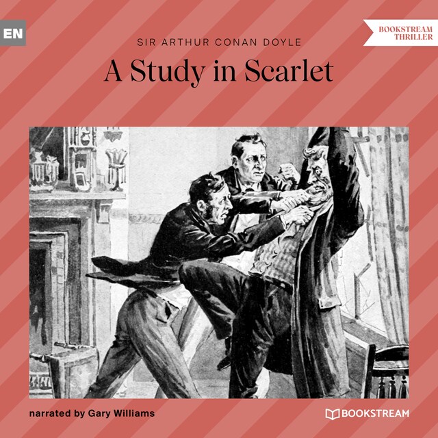 Book cover for A Study in Scarlet (Unabridged)