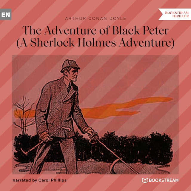 Couverture de livre pour The Adventure of Black Peter - A Sherlock Holmes Adventure (Unabridged)