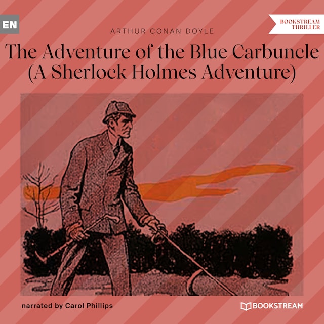 Okładka książki dla The Adventure of the Blue Carbuncle - A Sherlock Holmes Adventure (Unabridged)