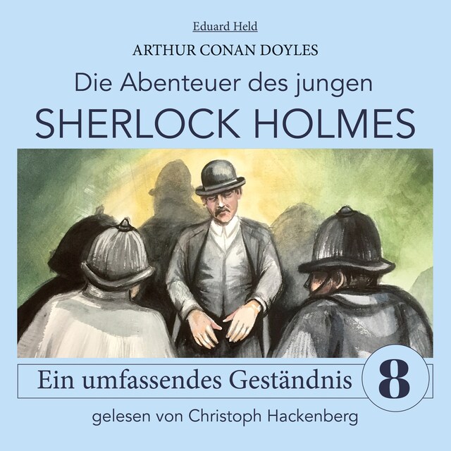 Buchcover für Sherlock Holmes: Ein umfassendes Geständnis - Die Abenteuer des jungen Sherlock Holmes, Folge 8 (Ungekürzt)