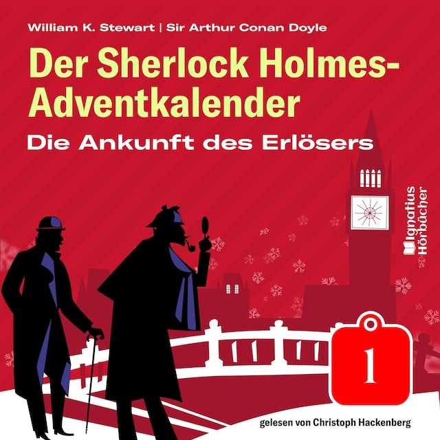 Buchcover für Die Ankunft des Erlösers (Der Sherlock Holmes-Adventkalender, Folge 1)