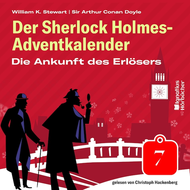 Buchcover für Die Ankunft des Erlösers (Der Sherlock Holmes-Adventkalender, Folge 7)