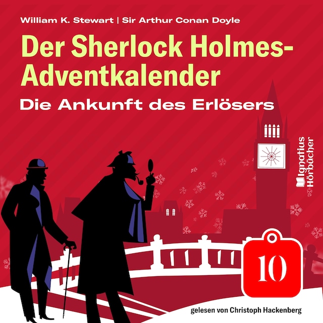 Bokomslag för Die Ankunft des Erlösers (Der Sherlock Holmes-Adventkalender, Folge 10)