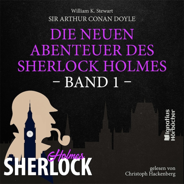 Boekomslag van Die neuen Abenteuer des Sherlock Holmes (Band 1)