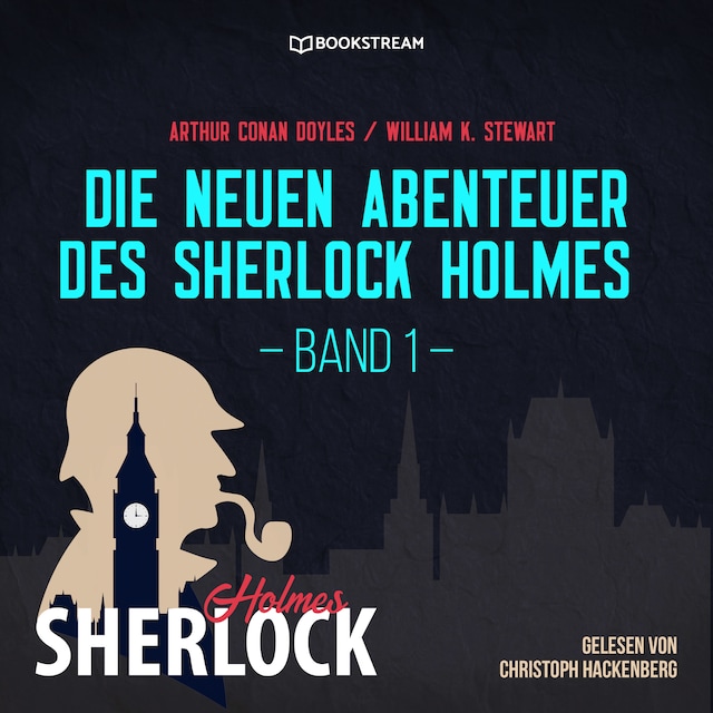 Portada de libro para Die neuen Abenteuer des Sherlock Holmes, Band 1 (Ungekürzt)