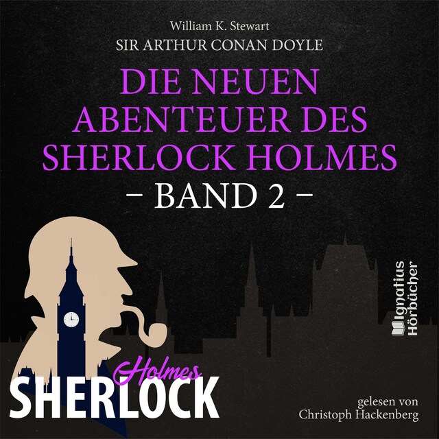 Boekomslag van Die neuen Abenteuer des Sherlock Holmes (Band 2)