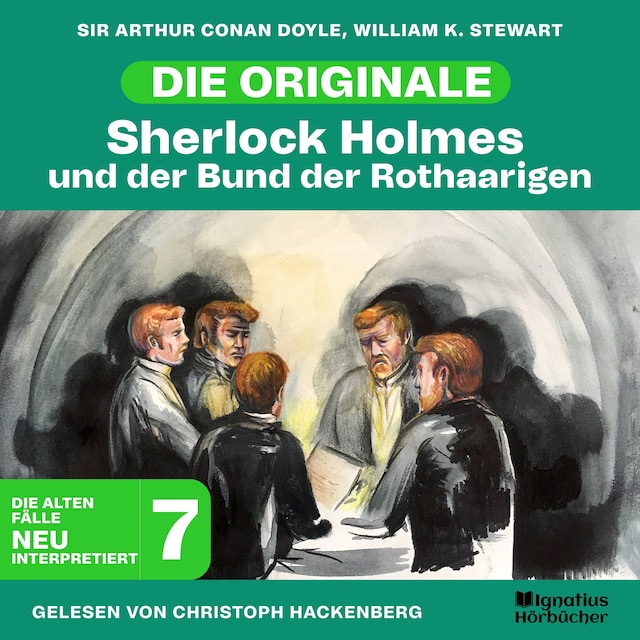 Bokomslag för Sherlock Holmes und der Bund der Rothaarigen (Die Originale: Die alten Fälle neu interpretiert, Folge 7)