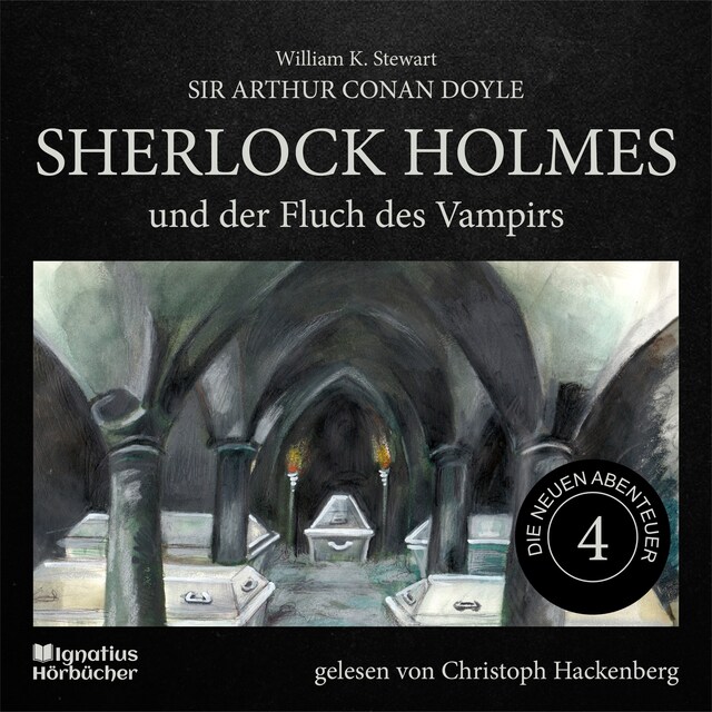 Buchcover für Sherlock Holmes und der Fluch des Vampirs (Die neuen Abenteuer, Folge 4)