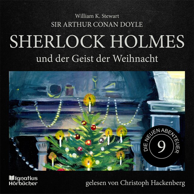 Buchcover für Sherlock Holmes und der Geist der Weihnacht (Die neuen Abenteuer, Folge 9)