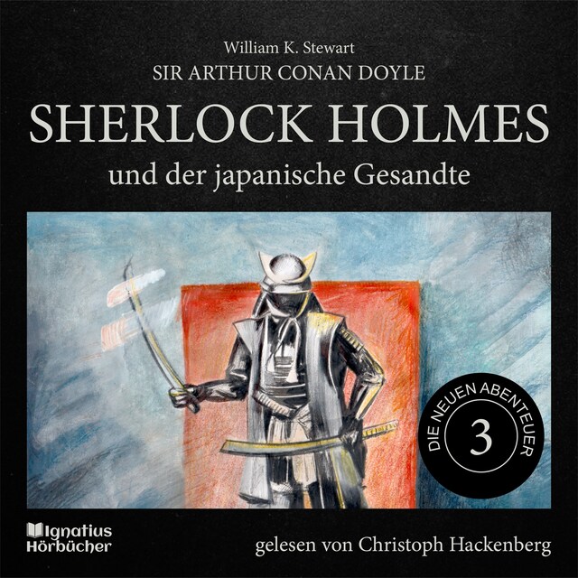 Okładka książki dla Sherlock Holmes und der japanische Gesandte (Die neuen Abenteuer, Folge 3)