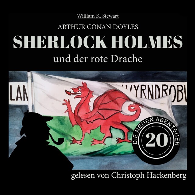 Book cover for Sherlock Holmes und der rote Drache - Die neuen Abenteuer, Folge 20 (Ungekürzt)