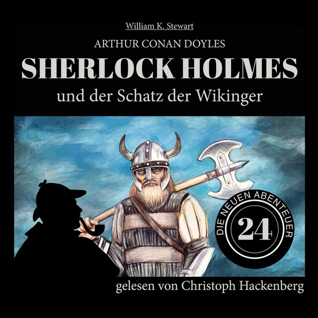 Book cover for Sherlock Holmes und der Schatz der Wikinger - Die neuen Abenteuer, Folge 24 (Ungekürzt)