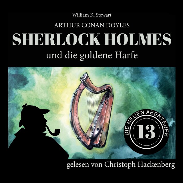 Couverture de livre pour Sherlock Holmes und die goldene Harfe - Die neuen Abenteuer, Folge 13 (Ungekürzt)