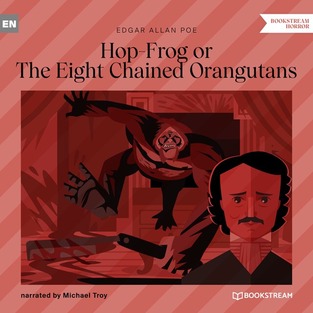 Book cover for Hop-Frog or The Eight Chained Orangutans (Unabridged)