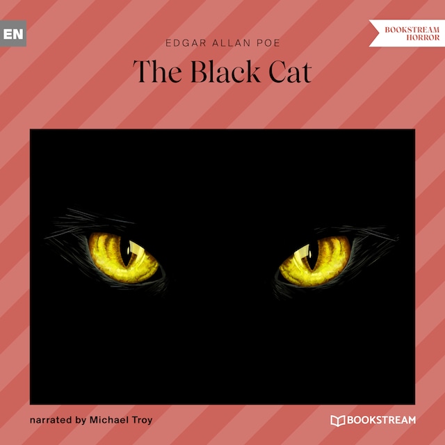 Kirjankansi teokselle The Black Cat (Unabridged)