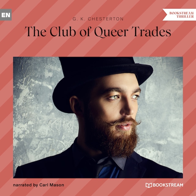 Kirjankansi teokselle The Club of Queer Trades (Unabridged)